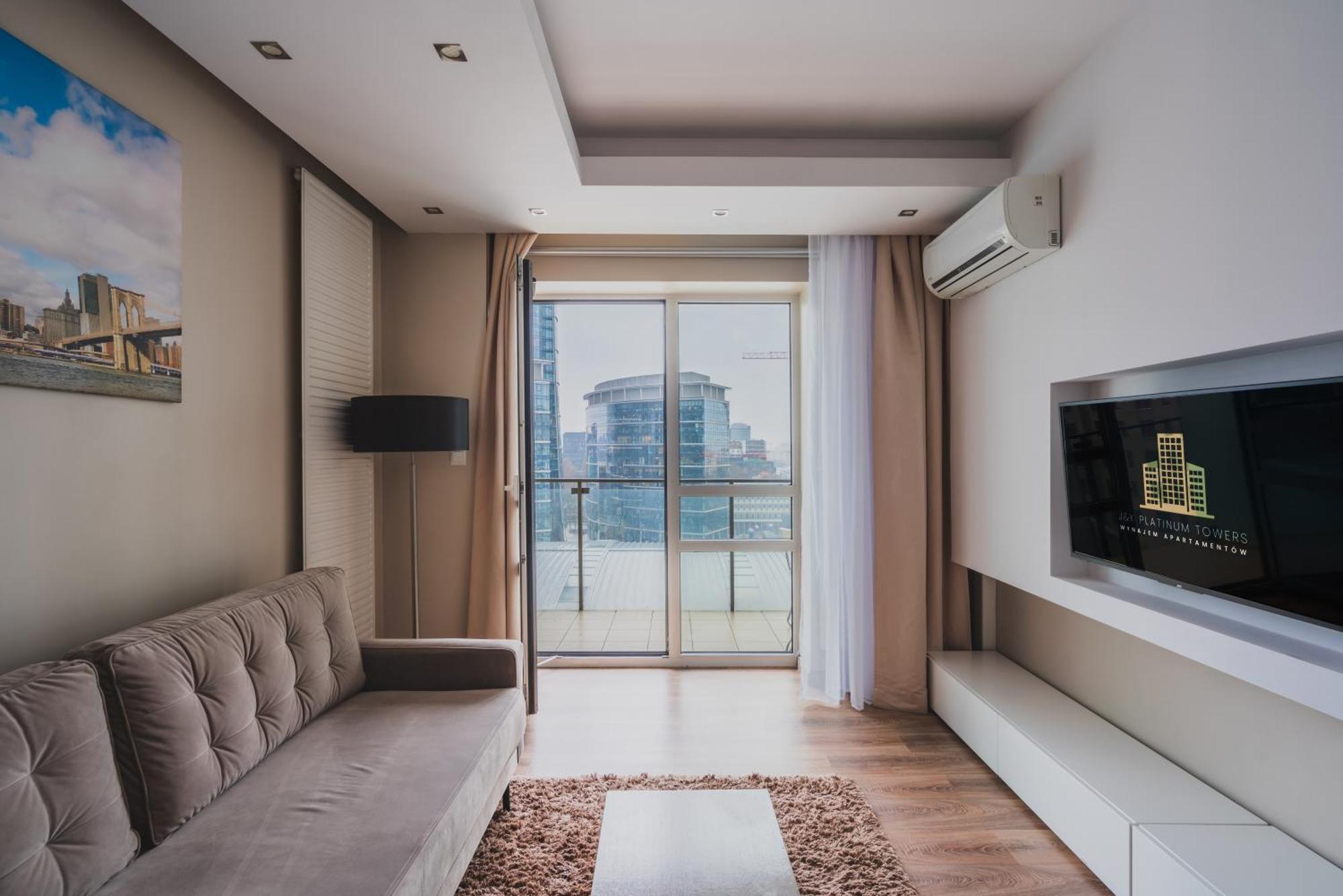 Platinum Towers J&K Apartment Warsaw Exterior photo