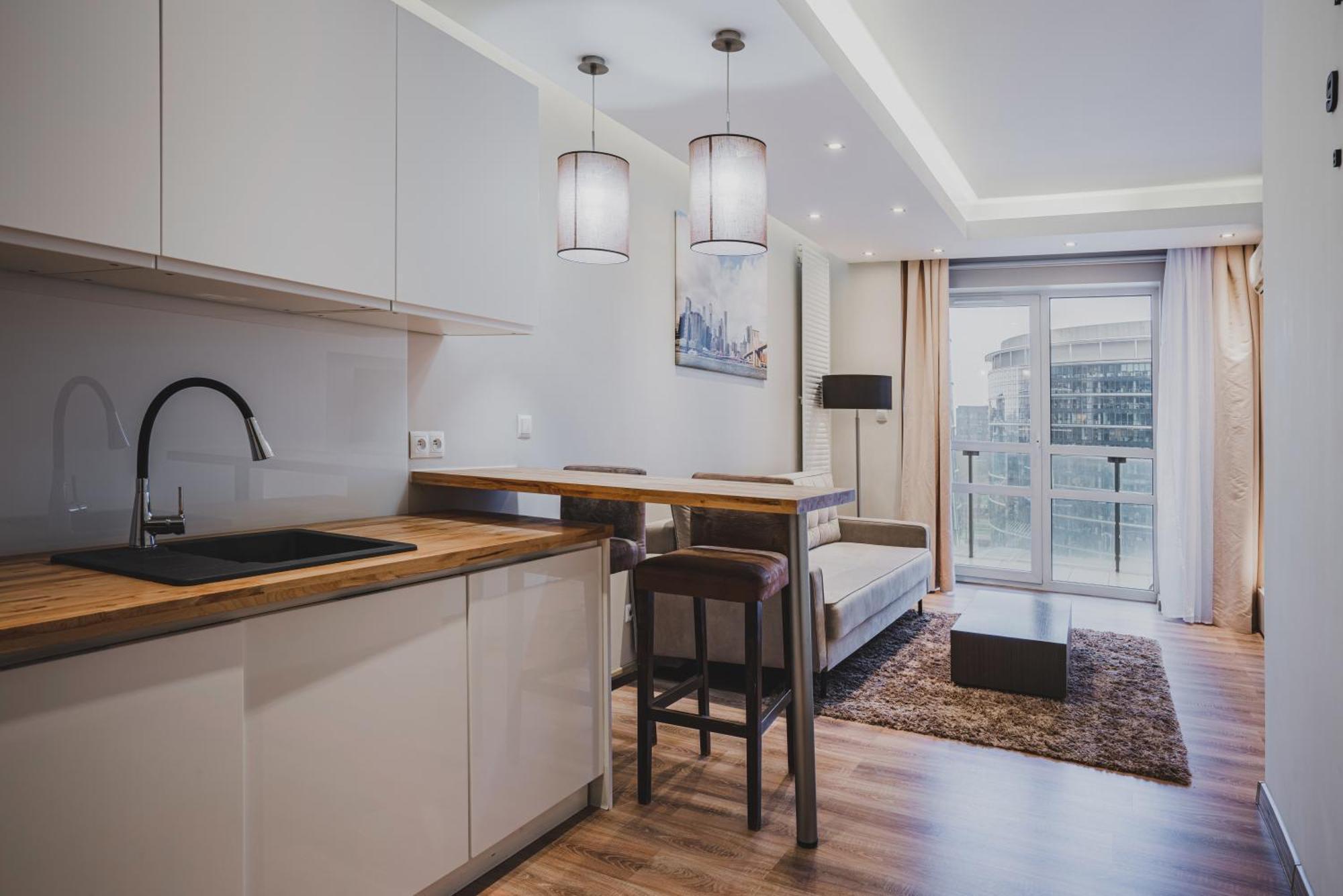 Platinum Towers J&K Apartment Warsaw Room photo