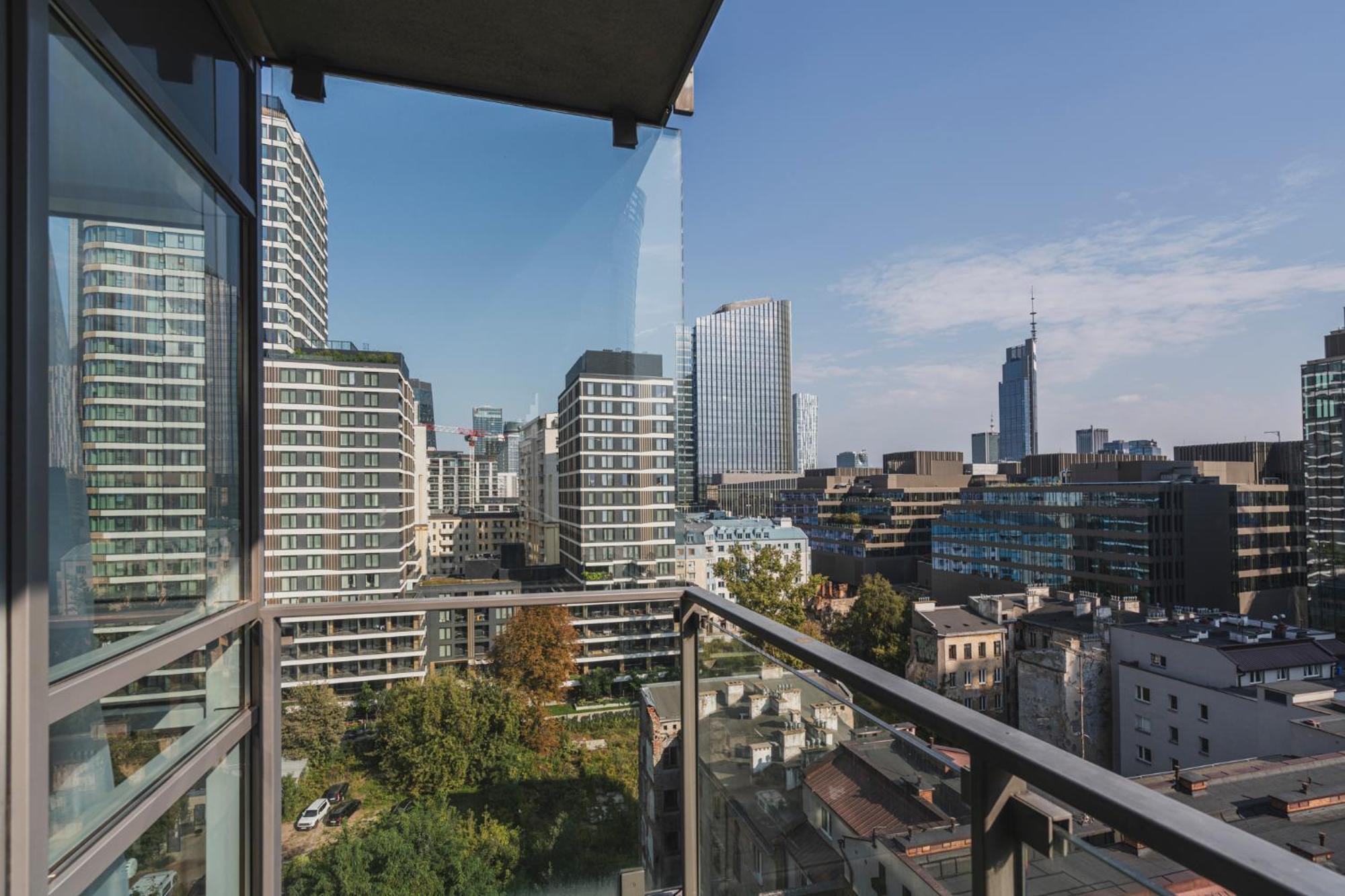 Platinum Towers J&K Apartment Warsaw Exterior photo