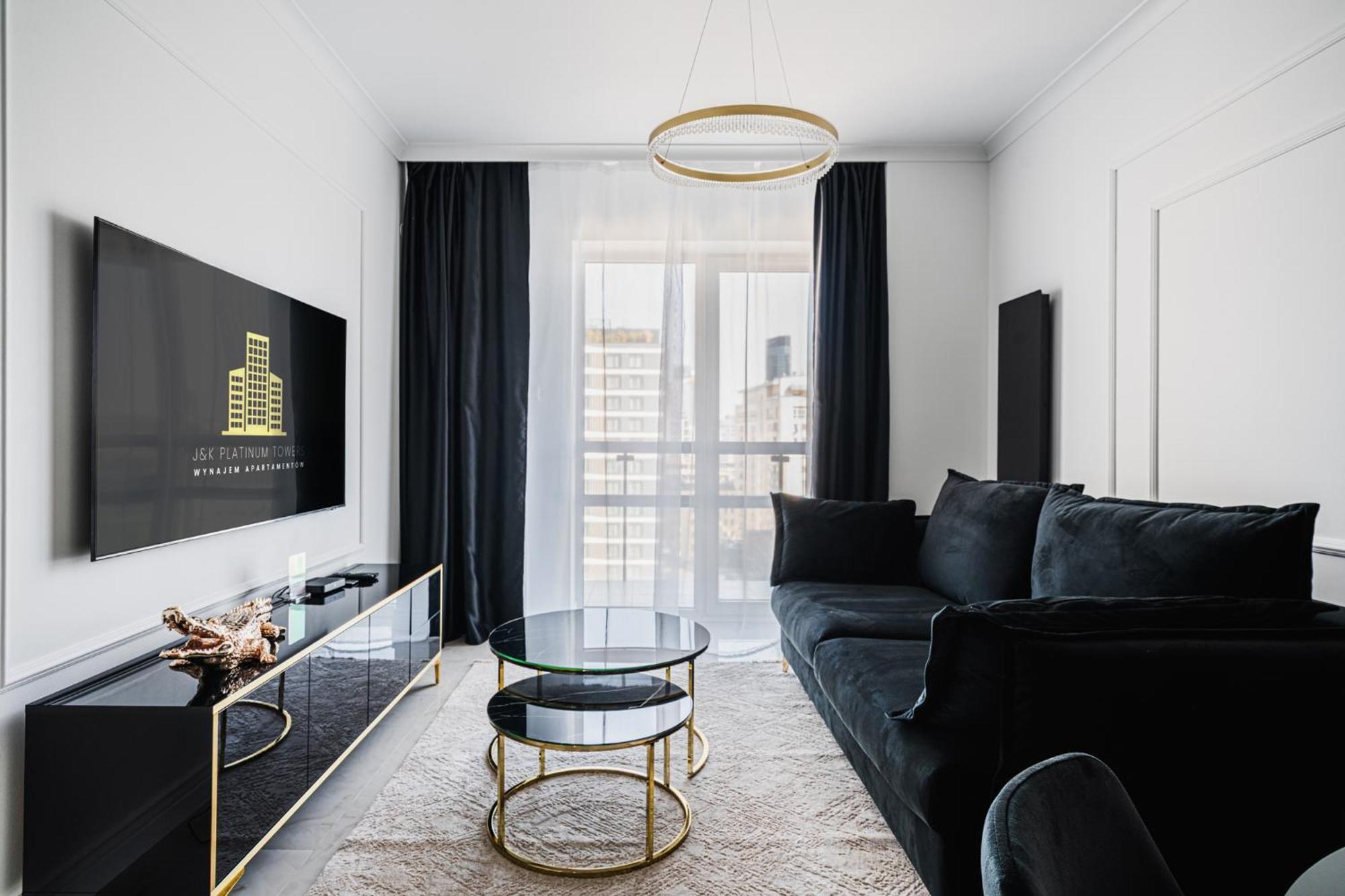 Platinum Towers J&K Apartment Warsaw Exterior photo